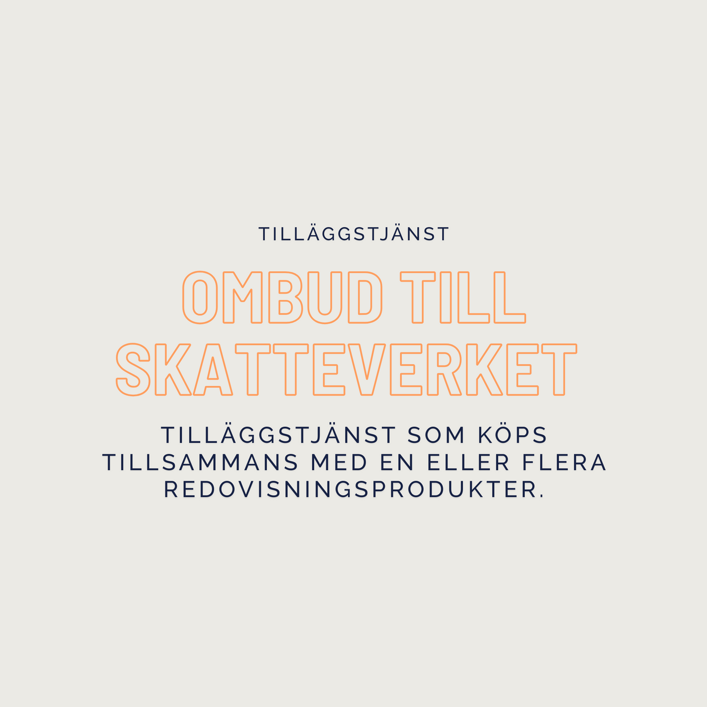 Ombud till Skatteverket (tilläggstjänst)