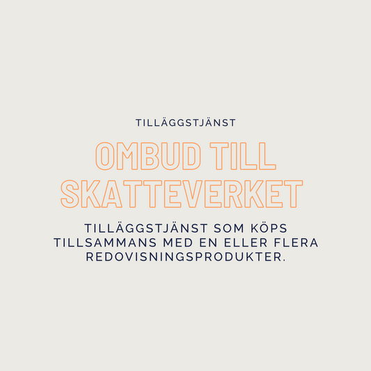 Ombud till Skatteverket (tilläggstjänst)